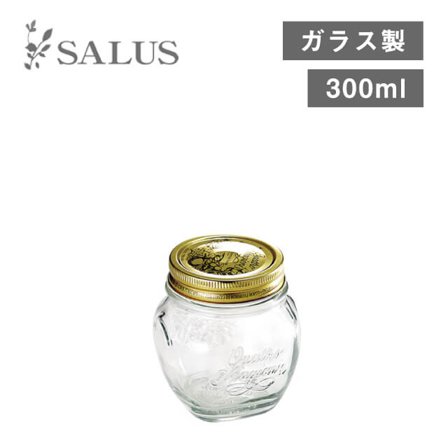 乐天商城 - キャニスター Q.S. キャニスター角 300ml 12個（4521540220759）ころんとしたガラス瓶が可愛い ガラス瓶 ソーダガラス