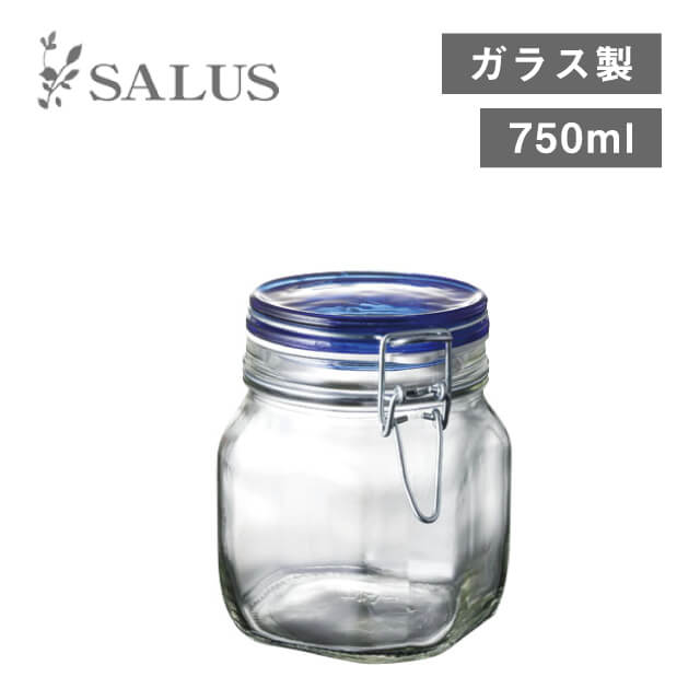 Rakuten - キャニスター フィドブルー 750ml 12個（4521540239928）飾っておしゃれなキャニスター ソーダガラス