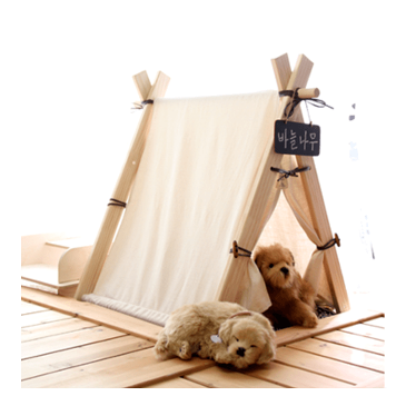 ペット犬ティピーテント おしゃれ L