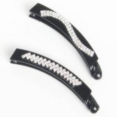 追跡可能メール便OK♪【クリアストーンバナナクリップ】ヘアアクセサリー クリップ クリアストーン シルバー 黒 シンプル 上品 キラキラ フォーマル オフィス 就活 まとめ髪 簡単 レディース 追跡可能メール便OK♪【クリアストーンバナナクリップ】ヘアアクセサリー クリップ クリアストーン シルバー 黒 シンプル 上品 キラキラ フォーマル オフィス 就活 まとめ髪 簡単 レディース