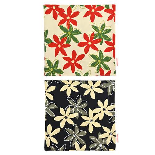 クッションカバー 43×43cm 43 × 43 cm サイズ ファスナー式 マリー 綿100% ぶつぬいロック仕上げ クッション カバー [3]