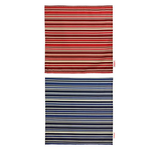 クッションカバー 55×55cm 55 × 55 cm サイズ ファスナー式 トリノストライプ 綿100% ステッチ仕上げ クッション カバー [3]