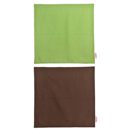 クッションカバー 55×55cm 55 × 55 cm サイズ ファスナー式 無地 オックス 綿100% ステッチ仕上げ クッション カバー [3]