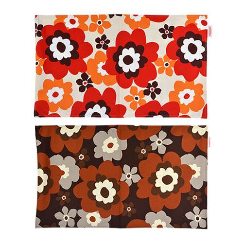 枕カバー 枕 まくら カバー 45×80cm 45 × 80 cm サイズ ファスナー式 フフラ 綿100% ステッチ仕上げ まくらカバー [3]