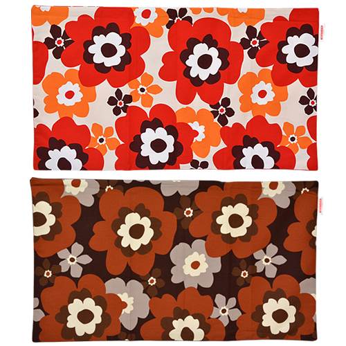 枕カバー 枕 まくら カバー 50×90cm 50 × 90 cm サイズ ファスナー式 フフラ 綿100% パイピングロック仕上げ まくらカバー [3]