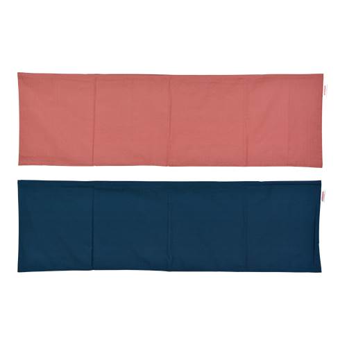 枕カバー 枕 まくら カバー 45×150cm 45 × 150 cm サイズ ファスナー式 無地紬クロス ぶつぬいロック仕上げ まくらカバー 無地 [3]