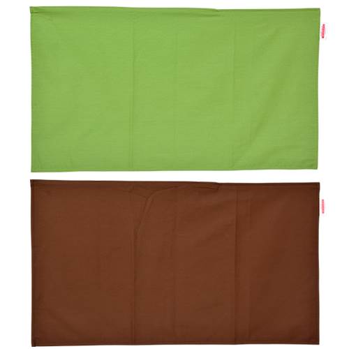 枕カバー 枕 まくら カバー 50×90cm 50 × 90 cm サイズ ファスナー式 無地 オックス 綿100% ステッチ仕上げ まくらカバー [3]