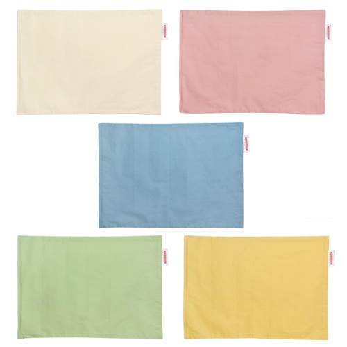 枕カバー 枕 まくら カバー 43×63cm 43 × 63 cm サイズ ファスナー式 ハーモニー 無地 ぶつぬいロック仕上げ まくらカバー [3]