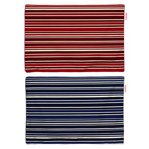 枕カバー 枕 まくら カバー 43×63cm 43 × 63 cm サイズ ファスナー式 トリノストライプ 綿100% パイピングロック仕上げ まくらカバー [3]