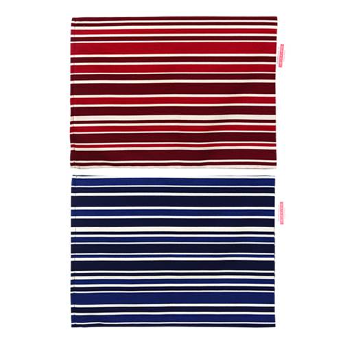 枕カバー 枕 まくら カバー 29×39cm 29 × 39 cm サイズ ファスナー式 トリノストライプ 綿100% ぶつぬいロック仕上げ まくらカバー [3]