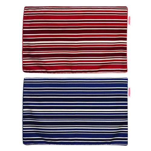 枕カバー 枕 まくら カバー 35×55cm 35 × 55 cm サイズ ファスナー式 トリノストライプ 綿100% パイピングロック仕上げ まくらカバー [3]