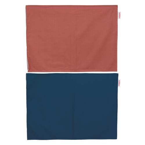 枕カバー 枕 まくら カバー 50×70cm 50 × 70 cm サイズ ファスナー式 無地 紬クロス ステッチ仕上げ まくらカバー [3]