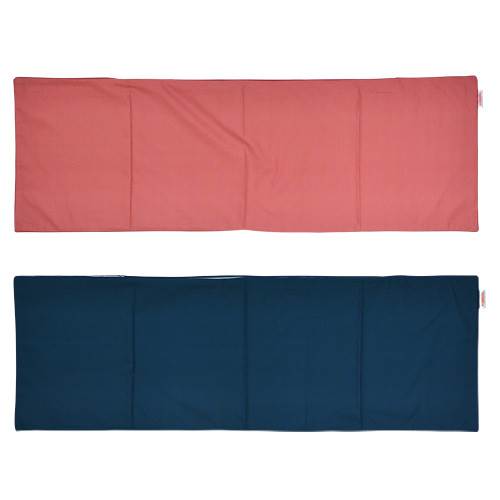 枕カバー 枕 まくら カバー 50×170cm 50 × 170 cm サイズ ファスナー式 無地紬クロス パイピングロック仕上げ まくらカバー 無地 [3]