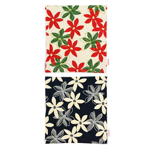 座布団カバー 43×47cm 43 × 47 cm サイズ ファスナー式 マリー 綿100% ぶつぬいロック仕上げ 座布団 カバー [3]