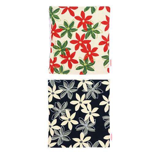座布団カバー 43×47cm 43 × 47 cm サイズ ファスナー式 マリー 綿100% ステッチ仕上げ 座布団 カバー [3]
