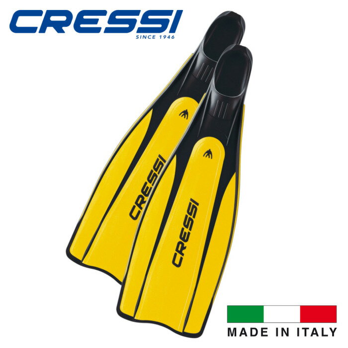 CRESSI ダイビング フィン プロスターPRO STARミディアムレングスブレード フルフット