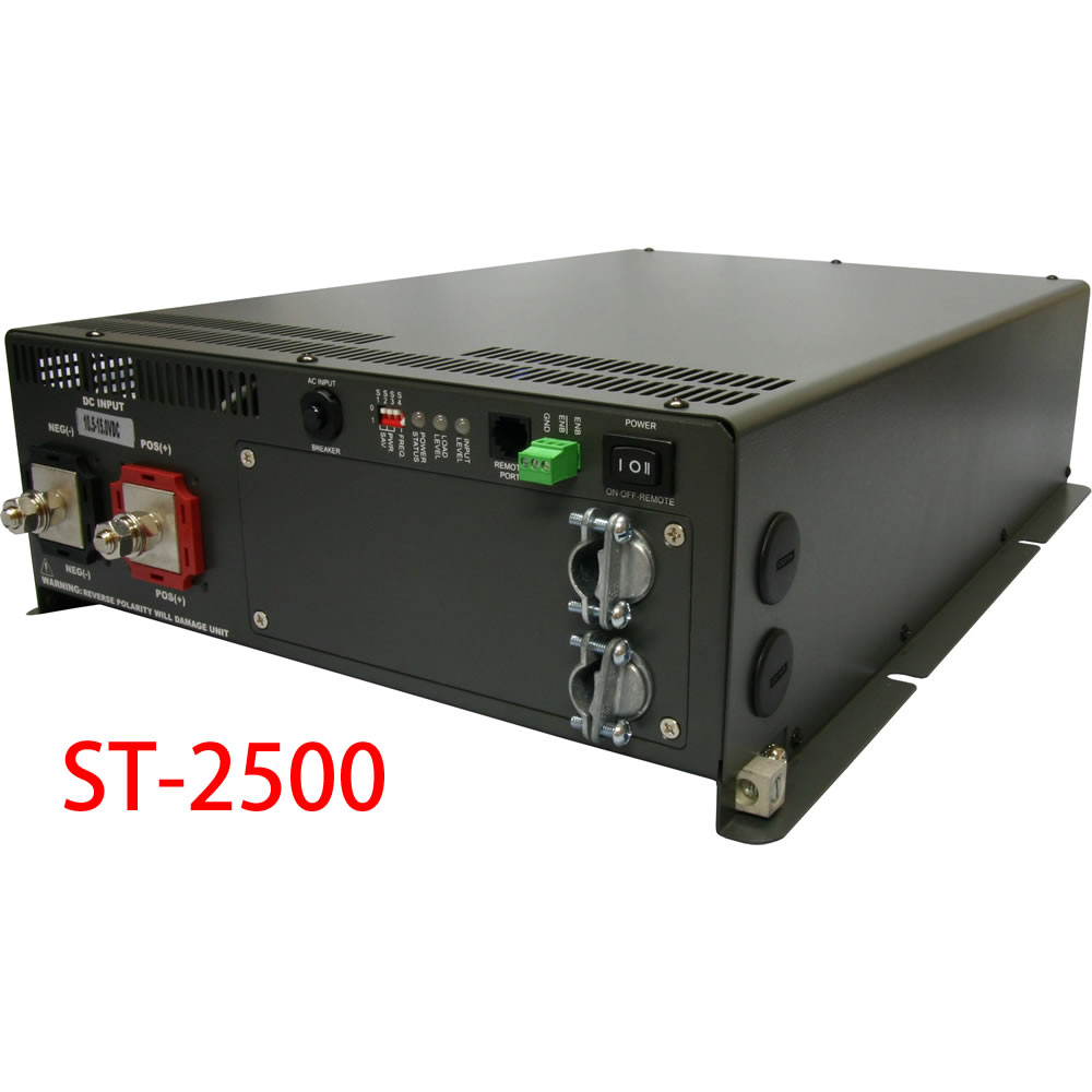 【 電菱 DENRYO 】 AC切換リレー内蔵型インバータ / STシリーズ ('AC100V) ST2500 【送料無料※沖縄・離島配送不可】ST-2500