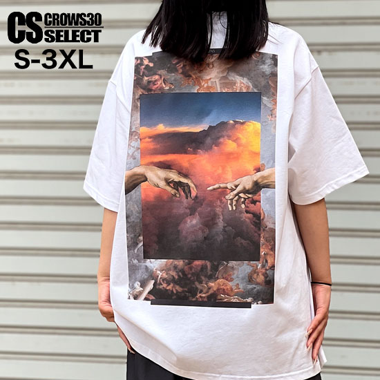 Rakuten - モード系 Tシャツ メンズ モード系 メンズ Tシャツ メンズ モード系 カットソー メンズ 大きいサイズ tシャツ ハンドサイン 絵画 宗教 油絵 パンク ロック 新作 お兄系 ホスト V系 ビジュアル系 ファッション スカート男子 地雷系 バンド ステージ衣装