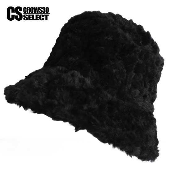 ファーハット メンズ V系 モード系 メンズ ハット レディース バケットハット ユニセックス 送料無料 ..