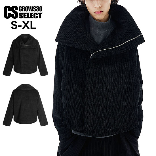 モード系 ジャケット メンズ モード系 メンズ ジャケット メンズ V系 アウター メンズ コート ハイネック 大人 ウールコート お兄系 Y2K ヴィジュアル系 ファッション 衣装 ホスト スカート男子 新作 個性的 モード系 ファッション 韓国