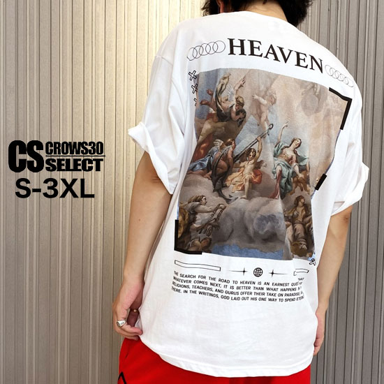 モード系 Tシャツ メンズ モード系 メンズ Tシャツ メンズ モード系 カットソー メンズ 大きいサイズ tシャツ ビッグプリント 絵画 宗教 油絵 パンク ロック 新作 お兄系 ホスト V系 ビジュアル系 ファッション スカート男子 地雷系 バンド ステージ衣装