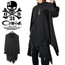 ロングシャツ メンズ モード系 シャツ メンズ V系 シャツワンピース チェック アシンメトリーシャツ ユニセックス ロング丈 シャツ レディース ヴィジュアル系 ファッション 韓国