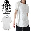 モード系 メンズ tシャツ メンズ モード系 tシャツ メンズ ビッグカットソー メンズ v系 tシャツ レディース 変形 カットソー ユニセックス 新作 個性...