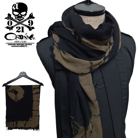 モード系 ストール メンズ タイダイ染め ストール ゴシック 派手 V系 ストール レディース 個性的 春 秋 冬 新作 お兄系 ホスト モード系 メンズ ストール ヴィジュアル系 ファッション スカート男子