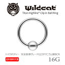 ボディピアス リング 金属アレルギー対応 BCR CBR G23 Titanium 16G サージカル 医療素材 チタン CLIP-in イヤーロブ ヘリックス...