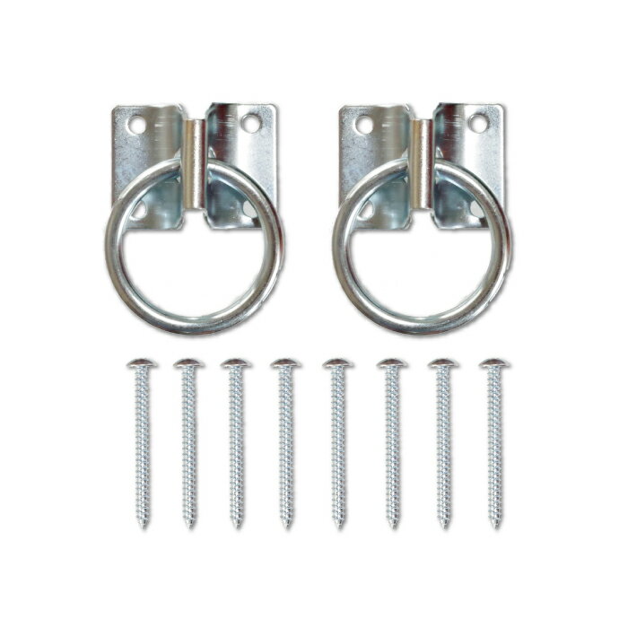 ハンモック 取り付け金具 セット2【60mm木ネジ8本付 電動ドリルで簡単取付可能】 キュリアス ラシエスタ ハンモックライフ ほか全てのハンモックに対応通販格安セール情報 楽天 通販