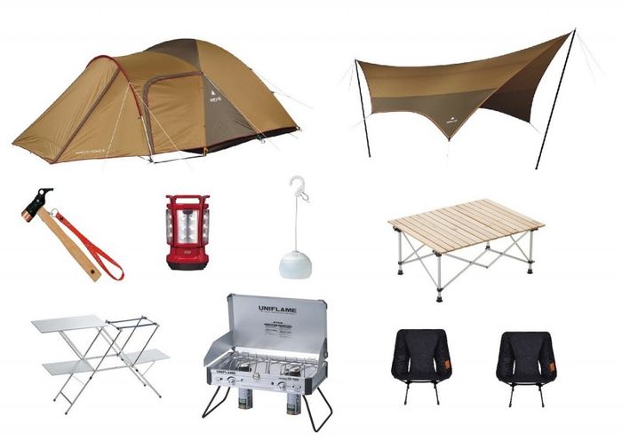 【レンタル 往復送料無料】スノーピーク ベーシックファミリーセット【テント&キッチン】2名用通販格安セール情報 楽天 通販