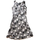 ☆選べるレディース服3点福袋対象商品☆デザインドット ノースリーブ ワンピース(返品・交換・ギフト包装不可)レディース 婦人服 骨格ストレート カシュクール 水...