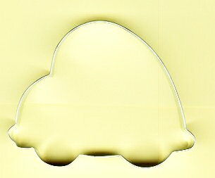 ★メール便選択可★フォルクスワーゲンのクッキー型（返品交換不可）車 外車 型抜き クラフト 石鹸 手芸 ..