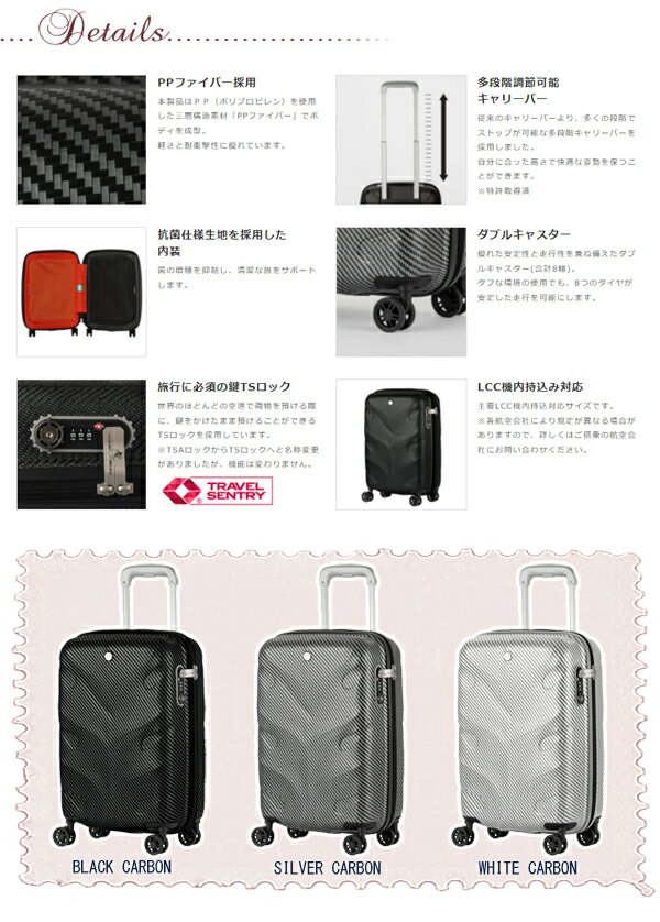 LEGEND WALKER HARD CASE AIR ONE 軽量 ファスナータイプ スーツケース 47cm 1〜2泊 機内持込対応サイズ 4輪【メーカー直送品TS 送料無料　】 旅行 キャリーバッグ スーツケース 手書き領収書対応