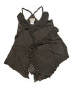 ☆詰め放題福袋チケット対象商品☆Re.Verofonna ヴェロフォンナ フリル キャミソール ニット サマーニット 送料無料 レディース 9号 Mサイズ アシ...