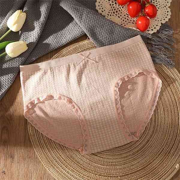 ショーツ 5枚セット下着 パンツ 抗菌 レディース レース 綿 女性用 チェック柄 通気 リボン コットン ストレッチインナー フィット感