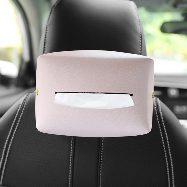 送料無料 ティッシュケース ヘッドレスト 車載ティッシュボック レザー 北欧 車用 コンソールボックス用 ティッシュカバー 汎用 軽自動車 モダン