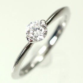 婚約指輪 プラチナ・ダイヤモンド0.3ct（F・VS・3EX・H&C・鑑定書付） エンゲージリング（婚約指輪） プロポーズリング