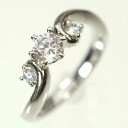 婚約指輪 プラチナ・ダイヤモンド0.3ct(F・VVS・3EX・H&C・鑑定書付) エンゲージリング(婚約指輪) プロポーズリング