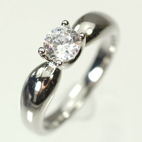 婚約指輪 プラチナ・ダイヤモンド0.5ct(F・VVS・3EX・H&C・鑑定書付) エンゲージリング(婚約指輪) プロポーズリング