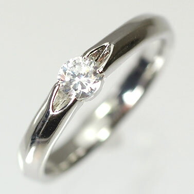 婚約指輪 プラチナ・ダイヤモンド0.2ct（F・VVS・3EX・H&C・中央宝石鑑定書付） エンゲージリング（婚約指輪） プロポーズリング