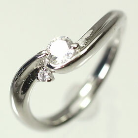 婚約指輪 プラチナ・ダイヤモンド0.2ct（F・VVS・3EX・H&C・鑑定書付） エンゲージリング（婚約指輪） プロポーズリ…