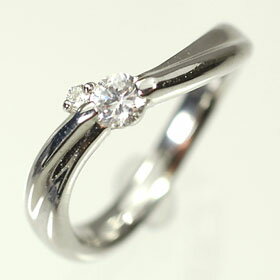 婚約指輪 プラチナ・ダイヤモンド0.2ct（F・VS・3EX・H&C・鑑定書付） エンゲージリング（婚約指輪） プロポーズリング