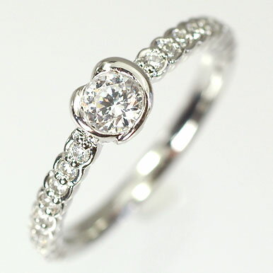 婚約指輪 プラチナ・ダイヤモンド0.2ct（F・VVS・3EX・H&C・鑑定書付） エンゲージリング（婚約指輪） プロポーズリ…