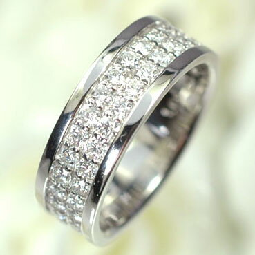 【天然ダイヤモンド】プラチナ・ダイヤモンド1.0ct（Hカラー・VSクラス・H&C・鑑別書付）　ダブ...