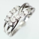 プラチナ ダイヤモンド リング スウィートテン プラチナ・ダイヤモンド0.5ct アニバーサリー10リング(指輪)【結婚10周年記念】【スウィート10石ダイヤモンド】ダイヤモンド指輪
