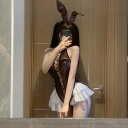 コスプレ セクシー バニー バニーガール 股割れ エロ 超過激 コスプレ レオタード ハイレグ コスチューム セクシー エナメル素材 ソフト フェイクレザー ハロウィン クリスマス セクシーコスチューム バニーガール セクシー コスプレ 衣装 シースルー 大胆 高品質 男ウケ(3)