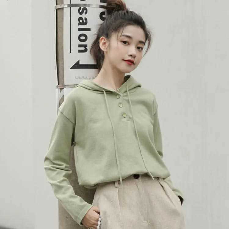 CYOAcyoa SHOPのトップス チャンキーニット フード付き 薄手 Vネック フードニット ニット フード付き 長袖 プルオーバー セーター 【送料無料】パーカー ニット スウエット 春 秋 ゆったり レディース レイヤード プルオーバー シルキータッチ チュニック カジュアル 重ね着｜アングル3