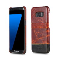 GalaxyS8レザー調背面保護カバーギャラクシーS8SC-02JSCV36背面カバーギャラクシーS8シンプルカッコイイ背面ケースカード収納カードポケットビジネスに最適!!!定番の背面保護ケース♪♪プレゼントにもおすすめ♪大人っぽいカード収納付き送料無料