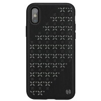 iPhoneX背面ケースNILLKINスマホケースiPhoneX用蓄光夜光暗いところで光るメッシュ花柄切り抜き背面型カバー花柄デザインアイフォンテン正規品全2色アイフォンXiPhoneXケーススタイリッシュカッコイイ背面保護カバー送料無料